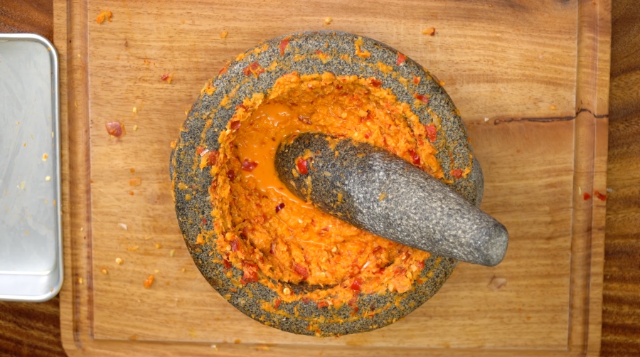 pes laksa jenis nyonya