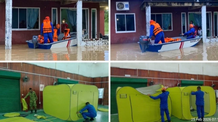 Beaufort sabah Banjir