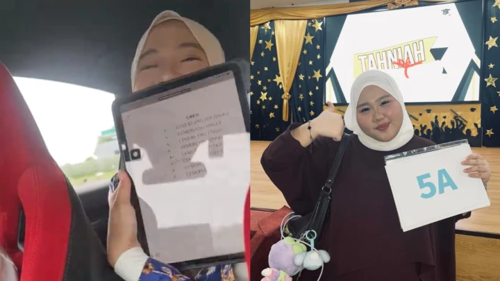 Calon SPM 2025 Zahir Kesyukuran, Kongsi Kegembiraan Selepas Terima Keputusan