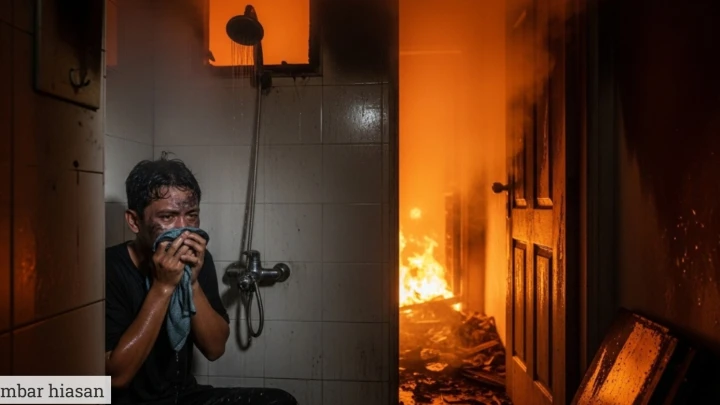 Jika Rumah Terbakar, Jangan Lari Ke Tandas! Ini Risikonya