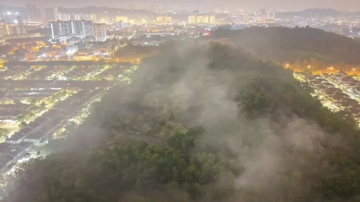 kebakaran hutan mex