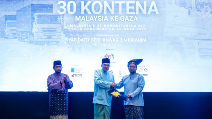 30 KONTENA MALAYSIA GAZA