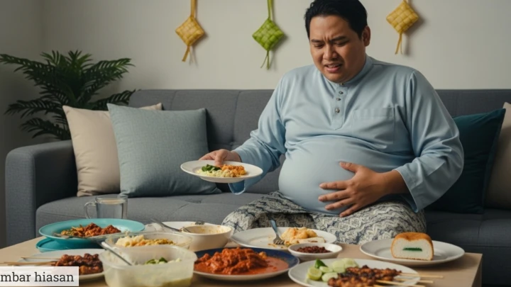 Perut Kembung Selepas Makan Juadah Raya: Ini Punca Ramai Tak Sedar