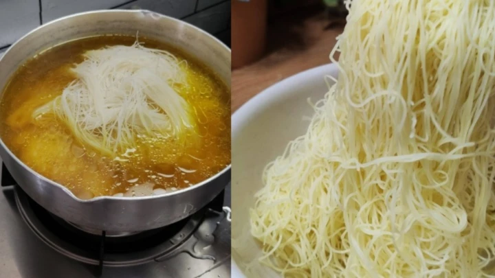 tip pastikan bihun lembut