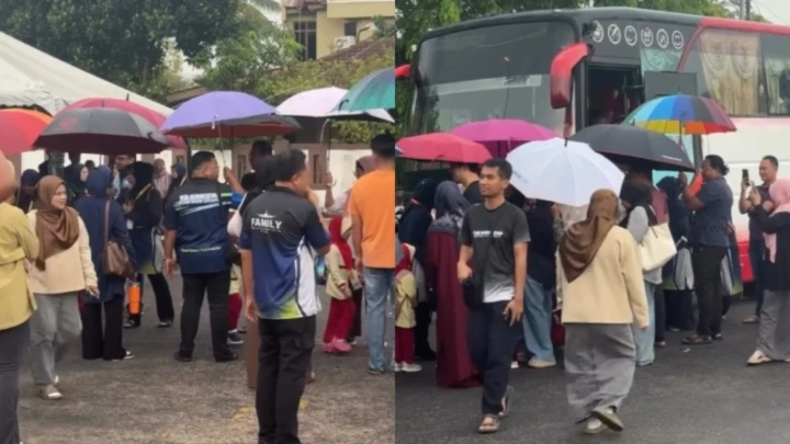 ibu bapa gabung payung