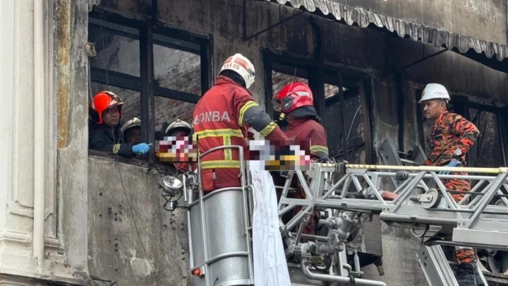 BEKAS PEGUAM MAUT KEBAKARAN