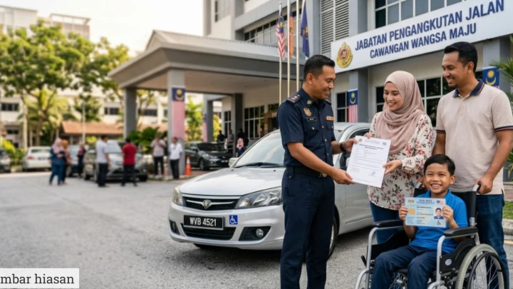 anak oku mohon roadtax
