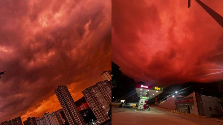 Langit Venezuela 'Berdarah'