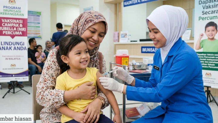 Anak Belum Vaksin Measles Rubella (MR)? KKM Beri Suntikan Percuma Sepanjang 2026