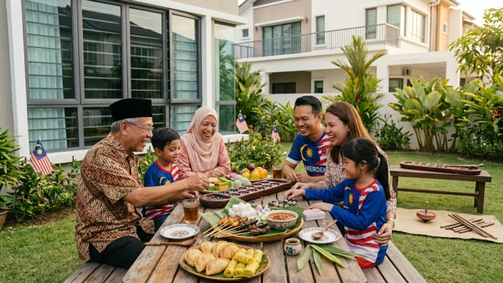 Sambut Kemerdekaan Bersama Keluarga