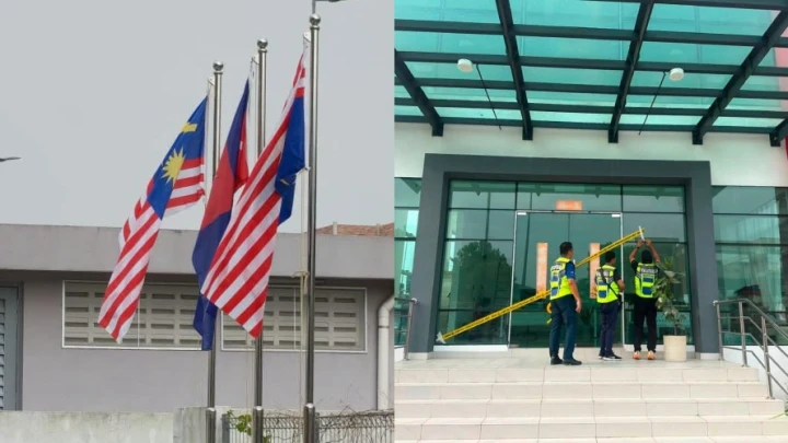 Pasang Bendera Terbalik