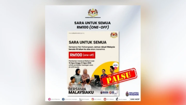 Dakwaan SARA RM100