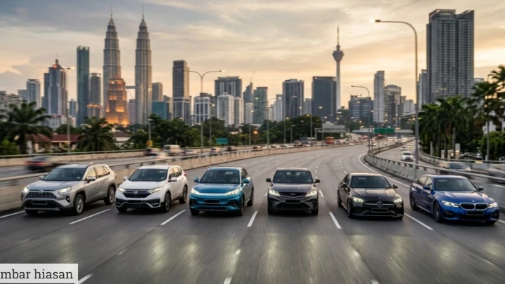 Ini 8 Jenama Kereta Non-Nasional Paling Banyak Didaftar Di Malaysia 2026