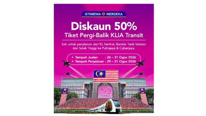 ERL Tawar Diskaun 50 Peratus