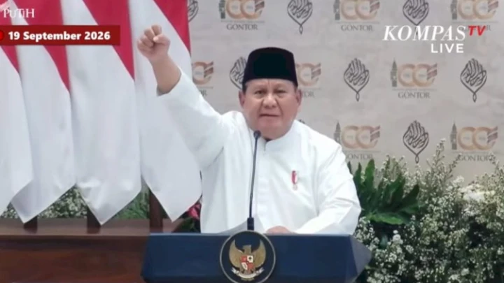 prabowo terkejut