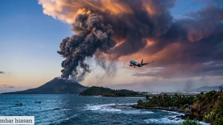 Gunung Berapi Meletus, Kenapa 'Flight' Indonesia Boleh Tiba-Tiba Batal?