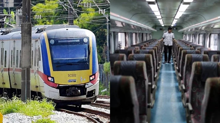 seat dalam tren KTMB