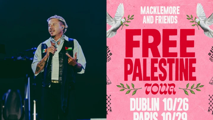 Macklemore Umum 'Free Palestine Tour'
