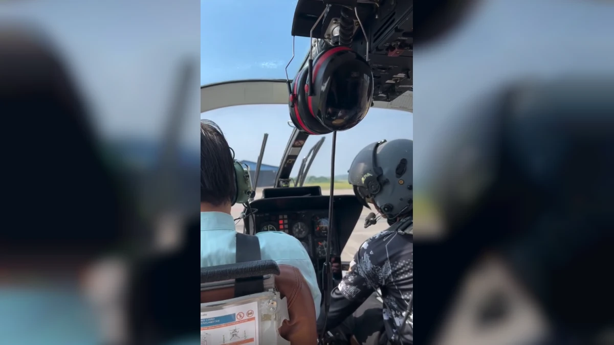 'Baru Dua Minggu Lalu Naik Helikopter Sama' - Penumpang Kenang Kapten Zainol Afiq