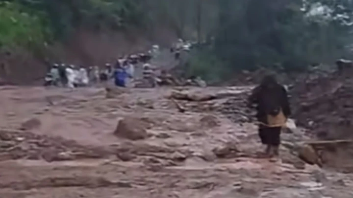 Tanah runtuh di Aceh Tengah