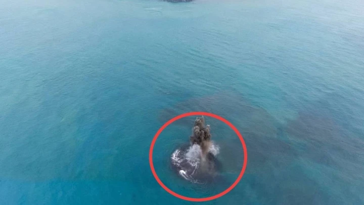 Daratan Baharu Dekat Anak Krakatau