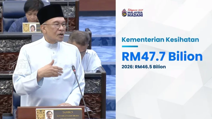 Peruntukan Kementerian Kesihatan Naik
