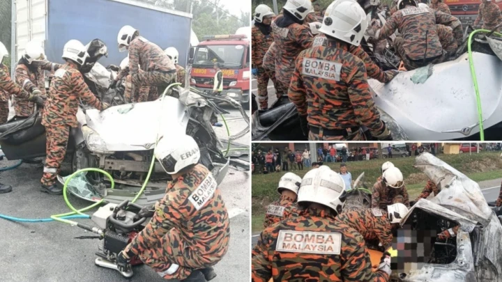 Dua Wanita Rentung